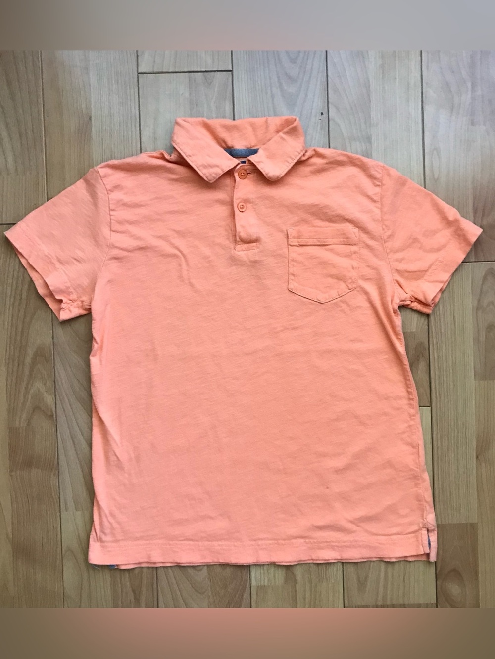 Crazy 8 cotton orange polo shirt size L